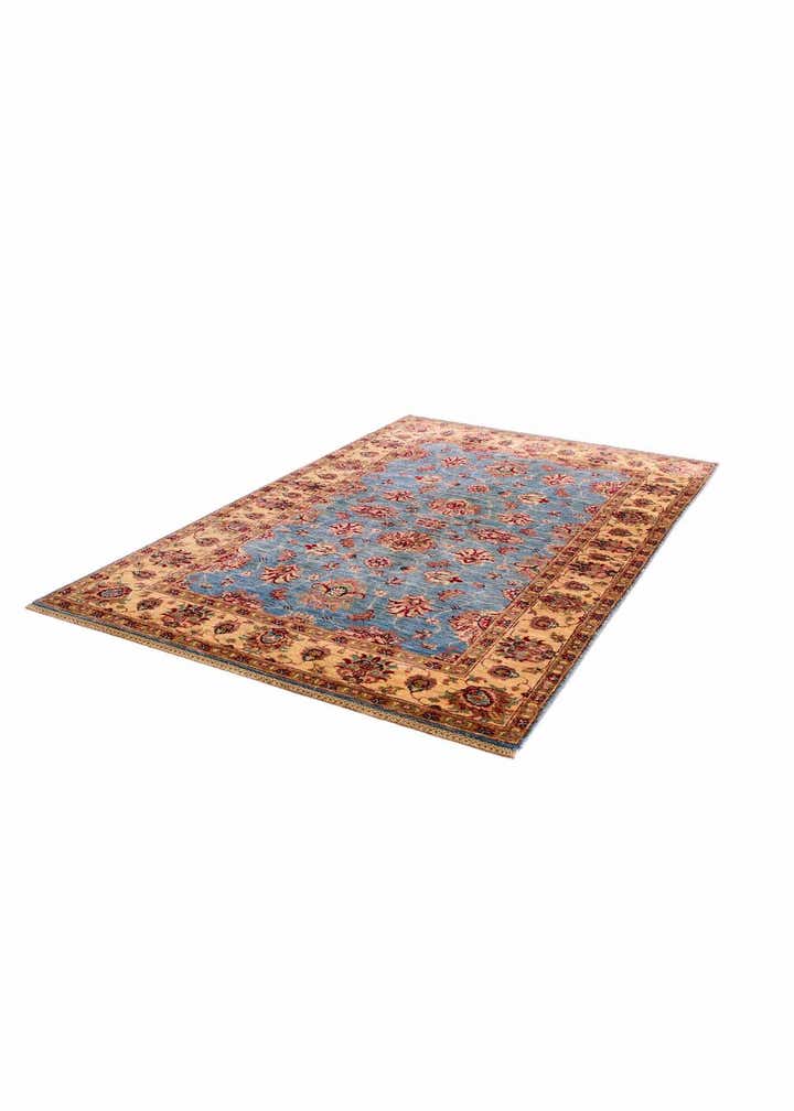 3' 11 x 6' Hand Knotted Ariana Ziegler Rug