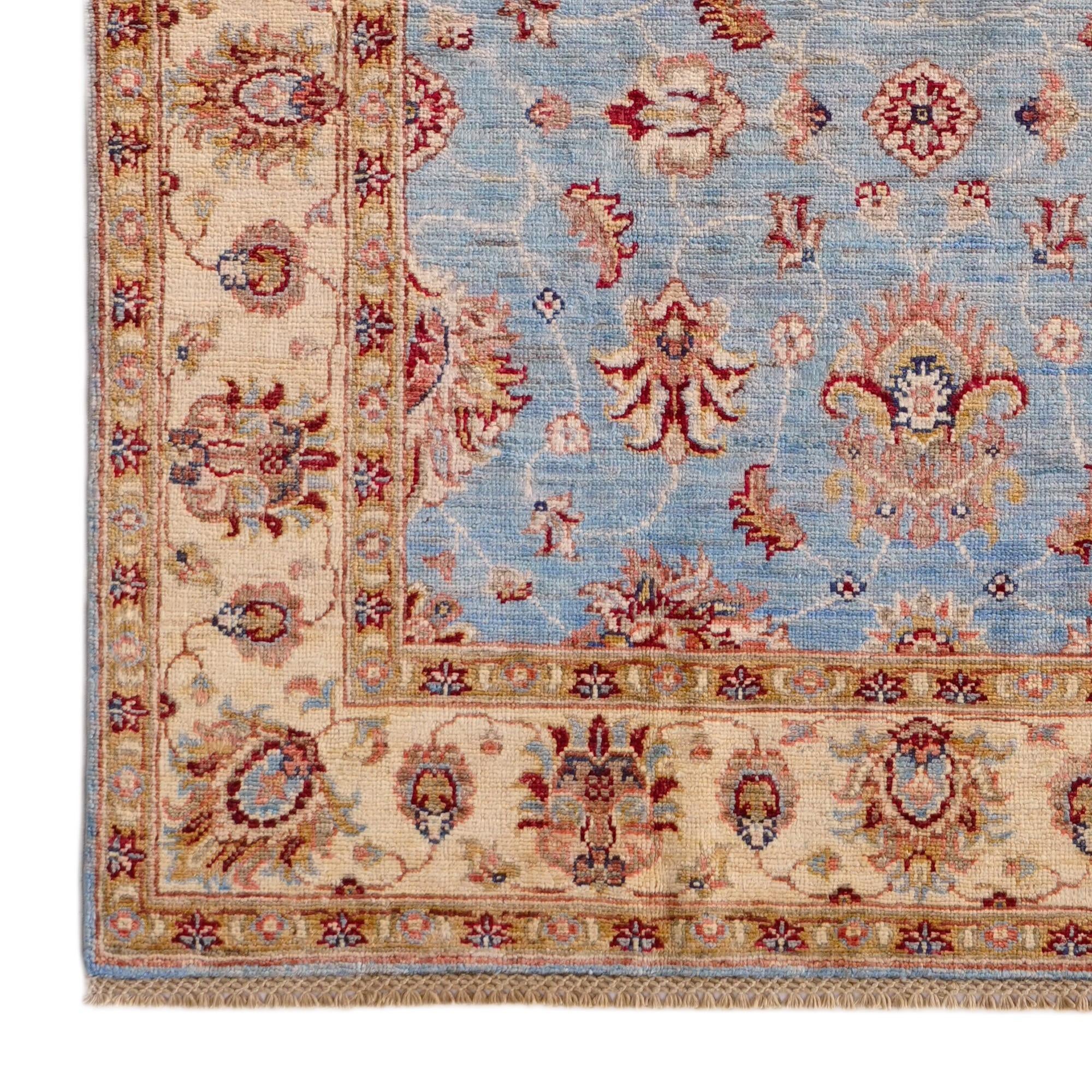 3' 11 x 6' Hand Knotted Ariana Ziegler Rug