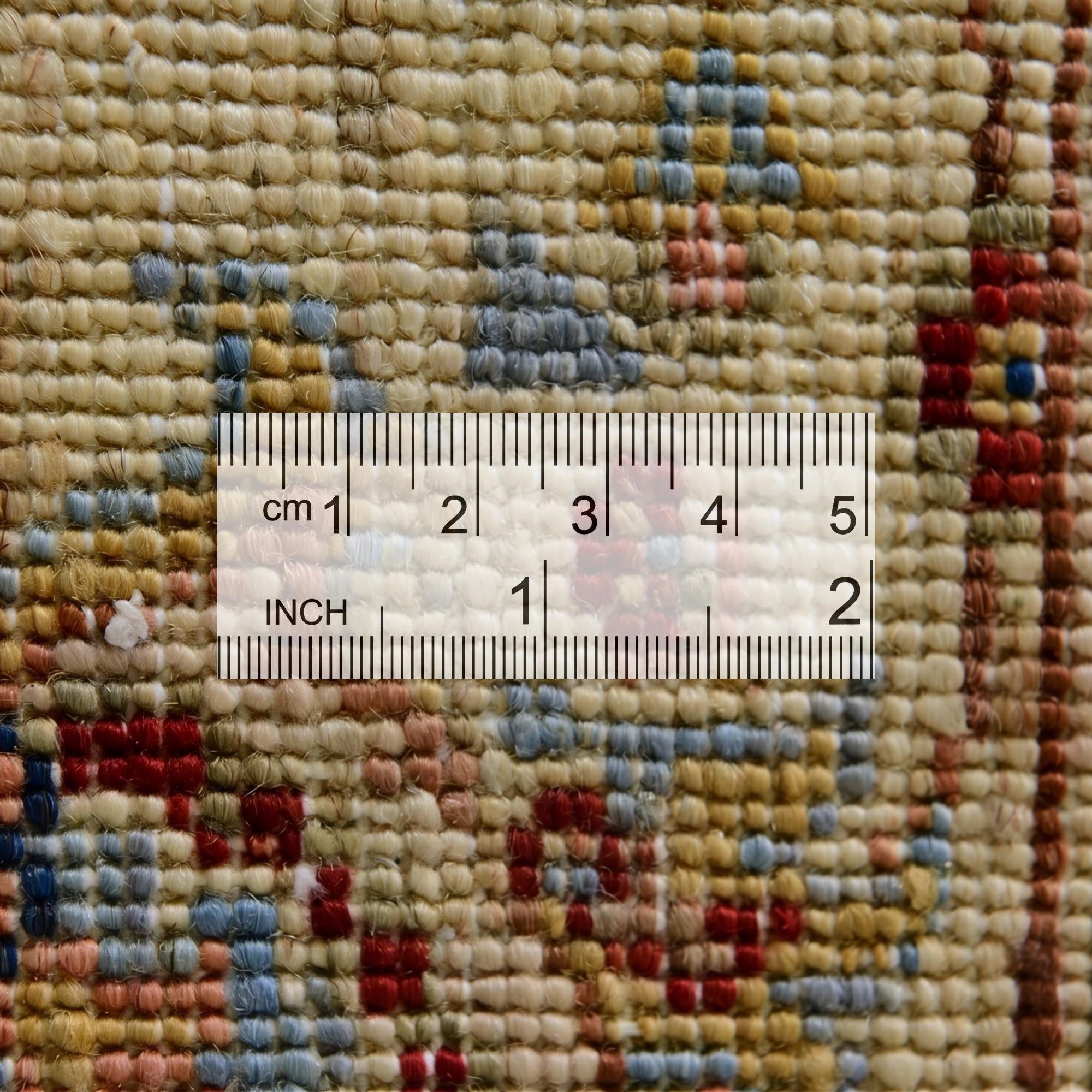 3' 11 x 6' Hand Knotted Ariana Ziegler Rug