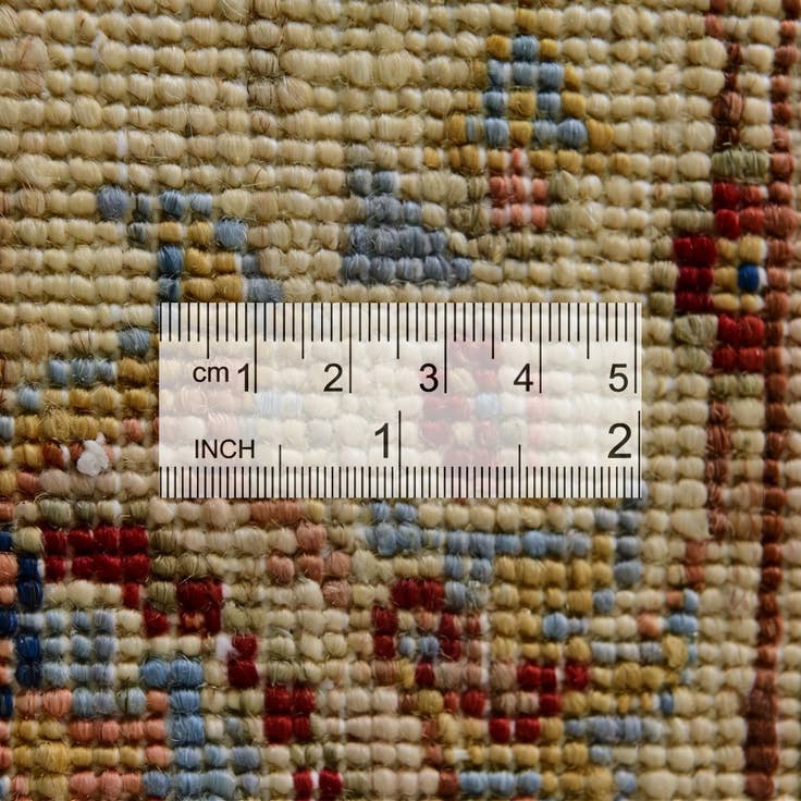 Detail image of 3' 11 x 6' Hand Knotted Ariana Ziegler Rug