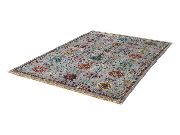 Detail image of 4' 10 x 6' 11 Hand Knotted Ariana Ziegler Rug
