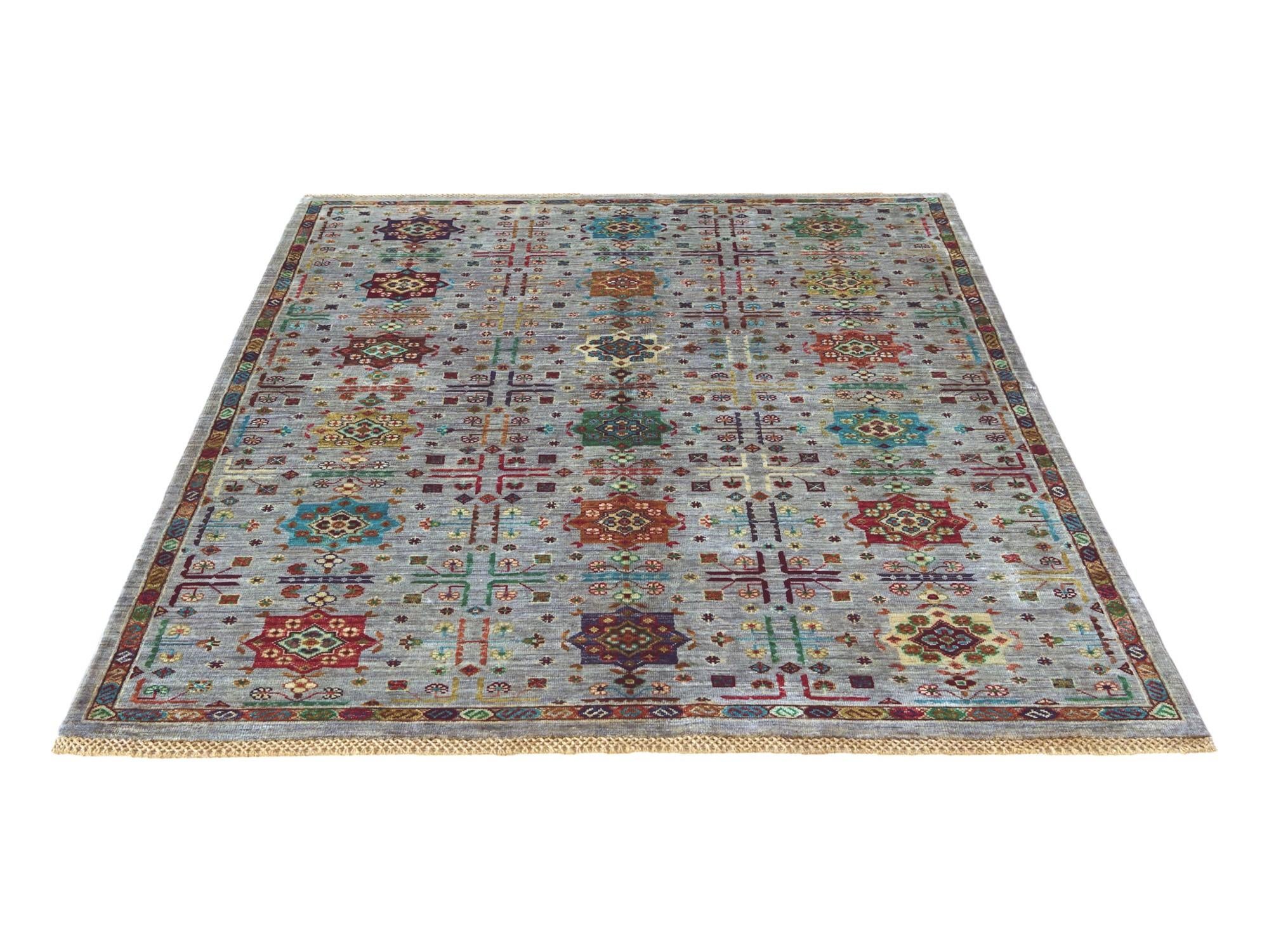 4' 10 x 6' 11 Hand Knotted Ariana Ziegler Rug