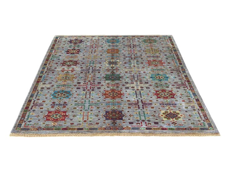 Detail image of 4' 10 x 6' 11 Hand Knotted Ariana Ziegler Rug