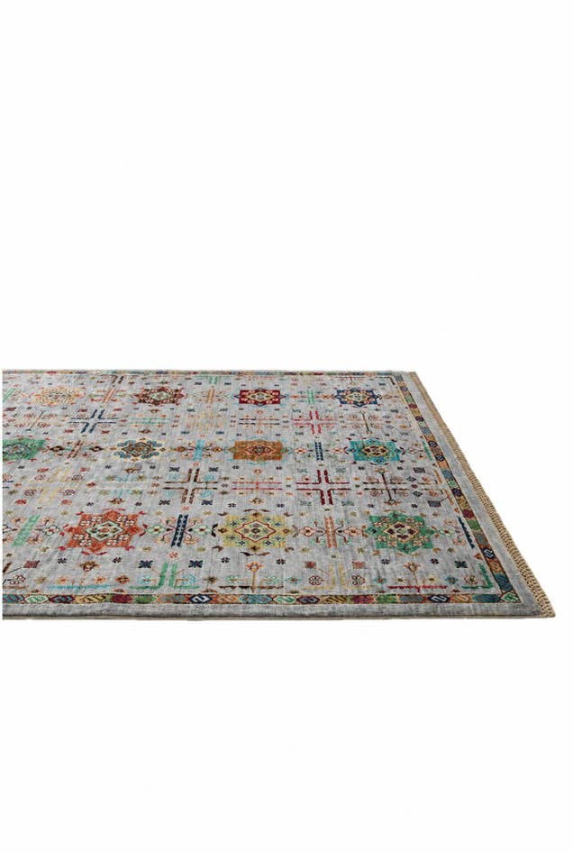 Detail image of 4' 10 x 6' 11 Hand Knotted Ariana Ziegler Rug