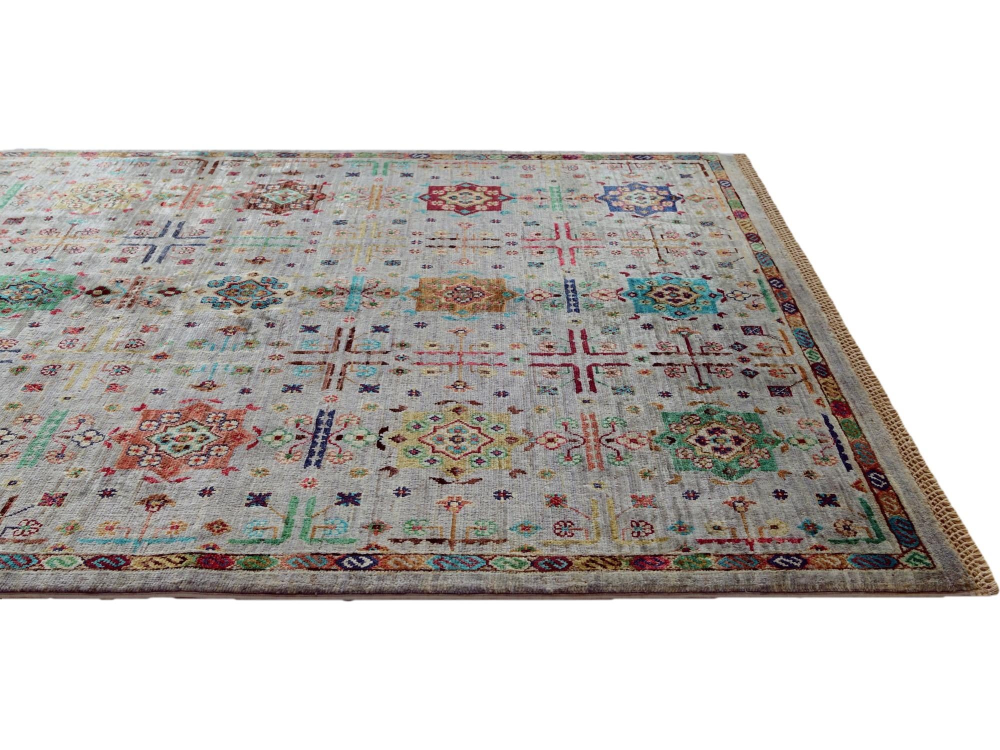 4' 10 x 6' 11 Hand Knotted Ariana Ziegler Rug
