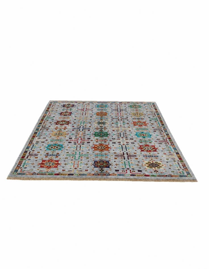 Detail image of 4' 10 x 6' 11 Hand Knotted Ariana Ziegler Rug