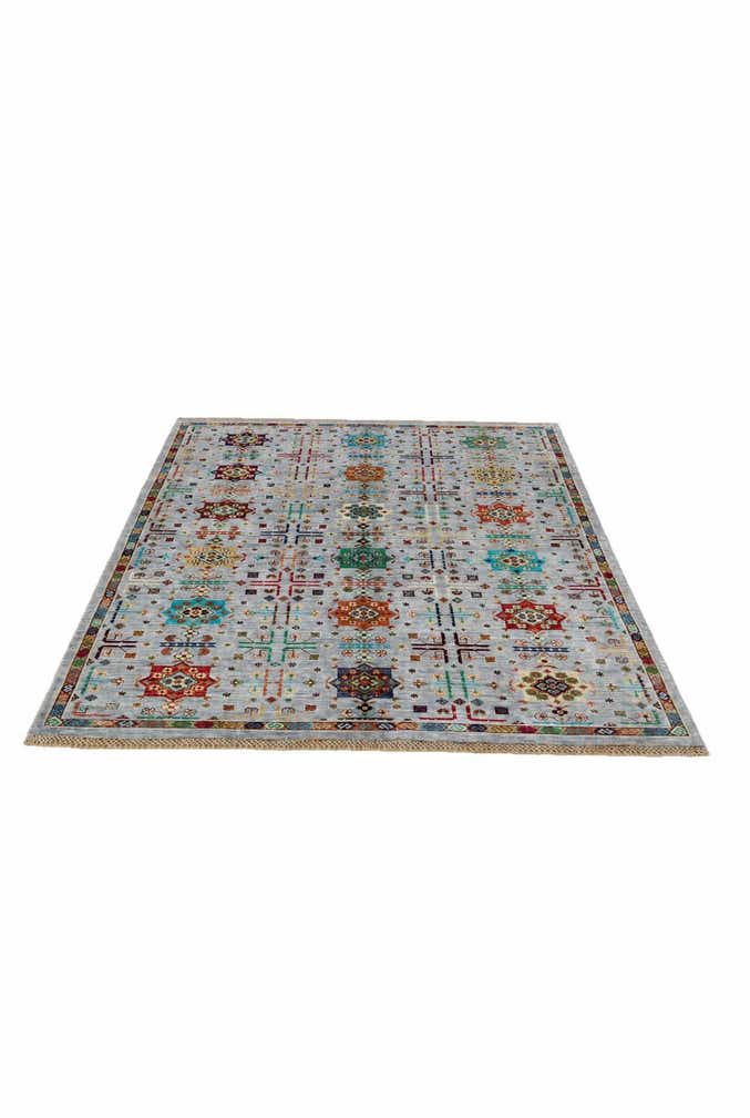 4' 10 x 6' 11 Hand Knotted Ariana Ziegler Rug