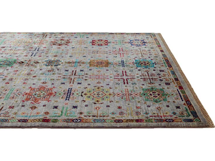 Detail image of 4' 10 x 6' 11 Hand Knotted Ariana Ziegler Rug