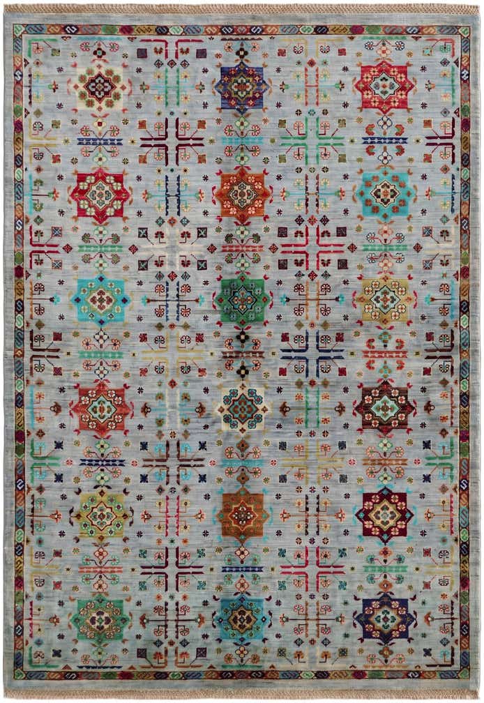 4' 10 x 6' 11 Hand Knotted Ariana Ziegler Rug
