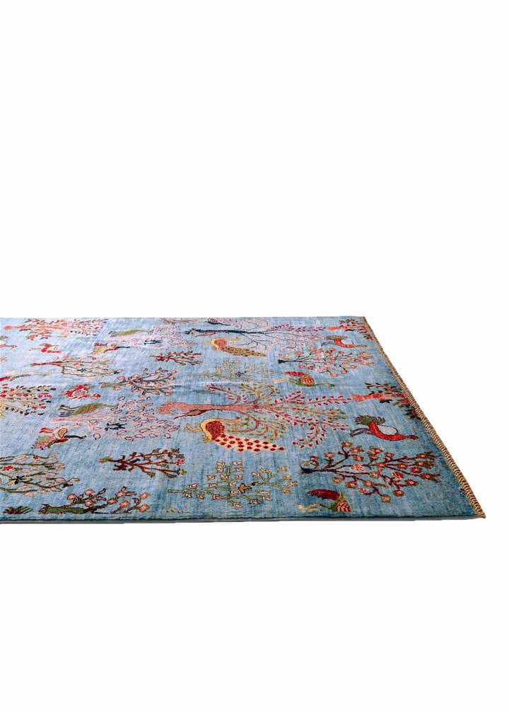 4' 11 x 6' 9 Hand Knotted Ariana Ziegler Rug