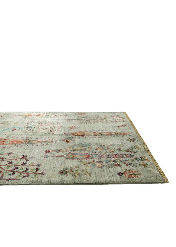 4' 11 x 6' 9 Hand Knotted Ariana Ziegler Rug