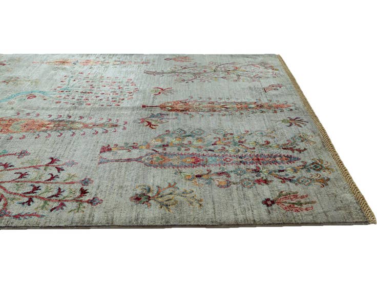 Detail image of 4' 11 x 6' 9 Hand Knotted Ariana Ziegler Rug
