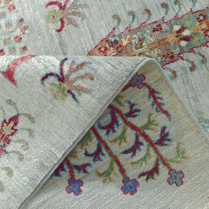 4' 11 x 6' 9 Hand Knotted Ariana Ziegler Rug