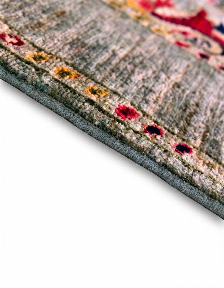 Detail image of 3' 4 x 4' 11 Hand Knotted Ariana Ziegler Rug