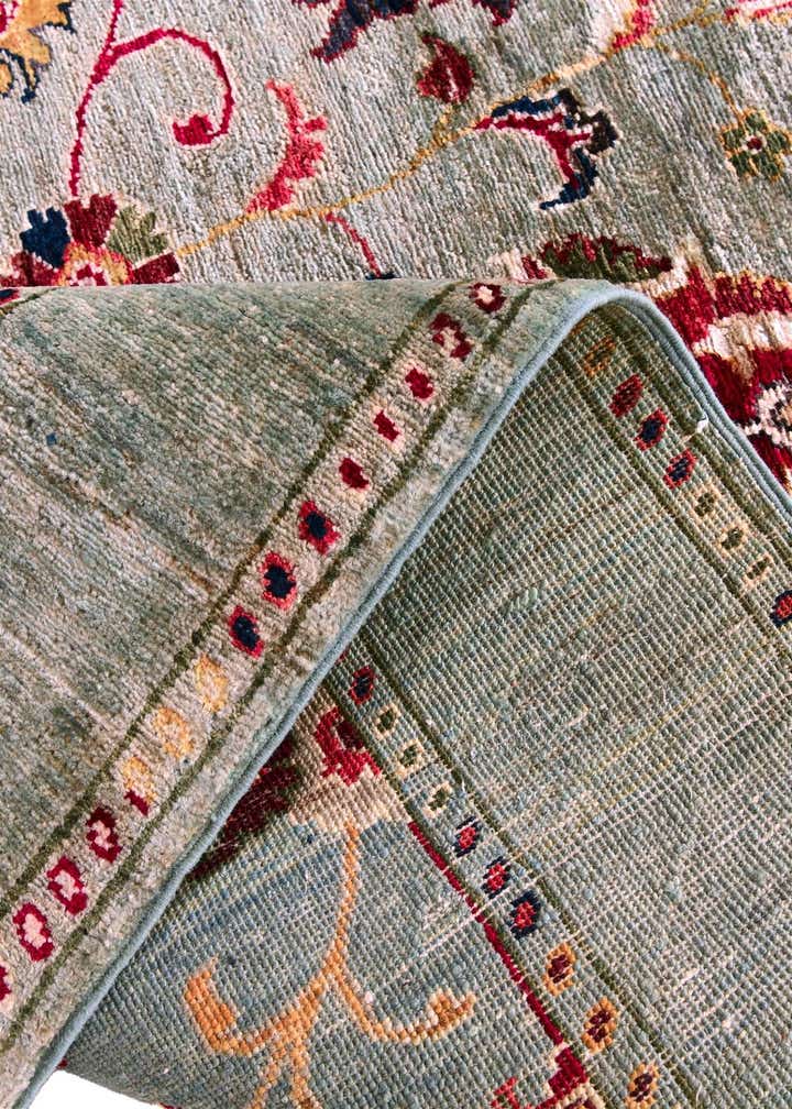 3' 4 x 4' 11 Hand Knotted Ariana Ziegler Rug