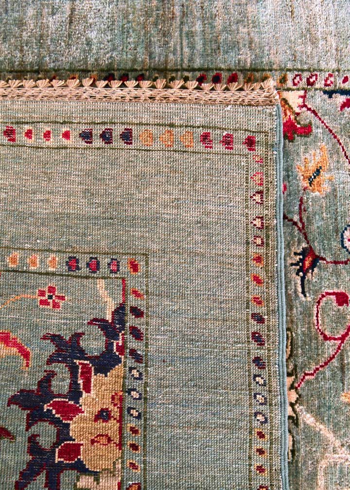 3' 4 x 4' 11 Hand Knotted Ariana Ziegler Rug