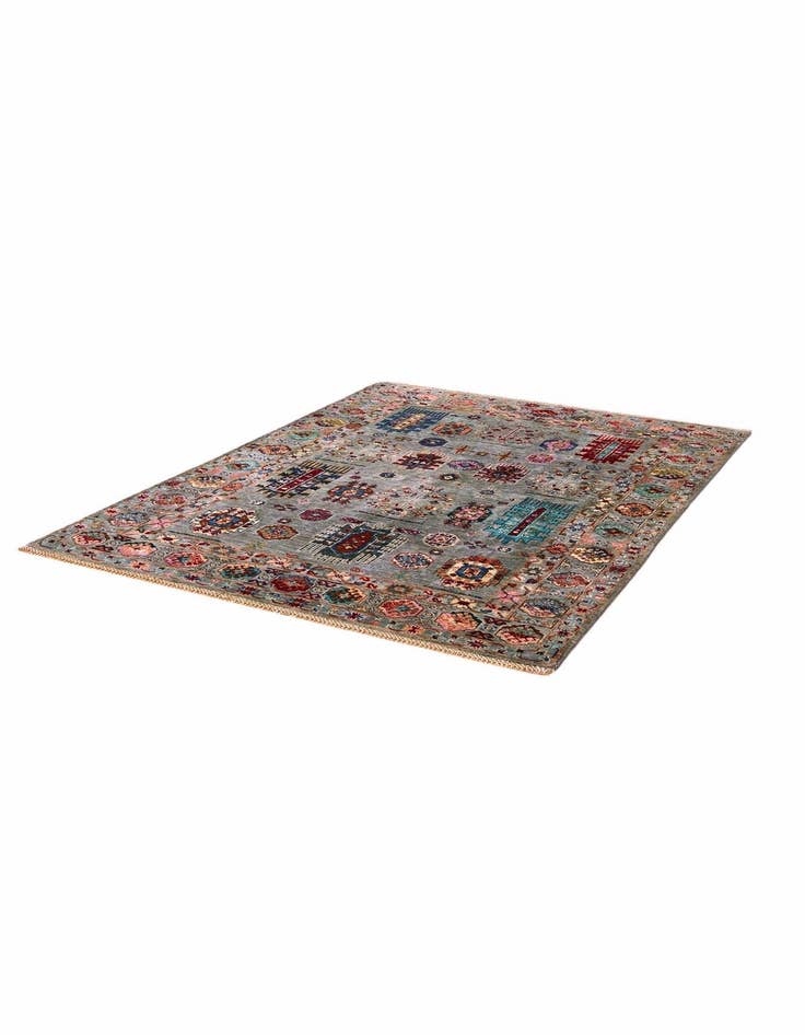 Detail image of 5' 1 x 6' 11 Hand Knotted Ariana Ziegler Rug