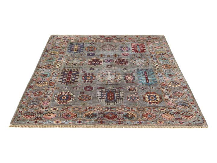 5' 1 x 6' 11 Hand Knotted Ariana Ziegler Rug