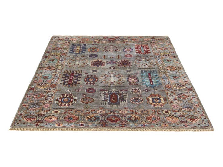 Detail image of 5' 1 x 6' 11 Hand Knotted Ariana Ziegler Rug