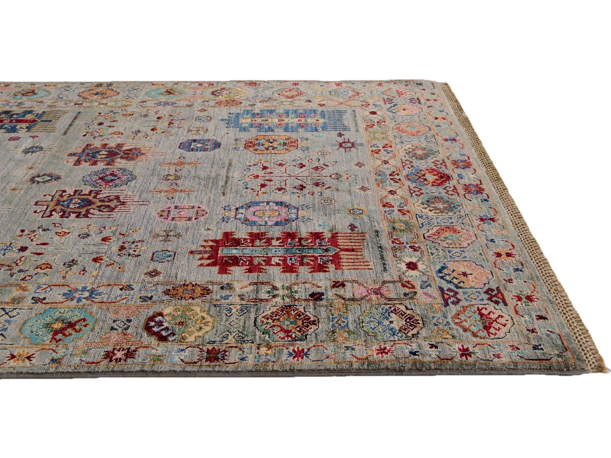 5' 1 x 6' 11 Hand Knotted Ariana Ziegler Rug