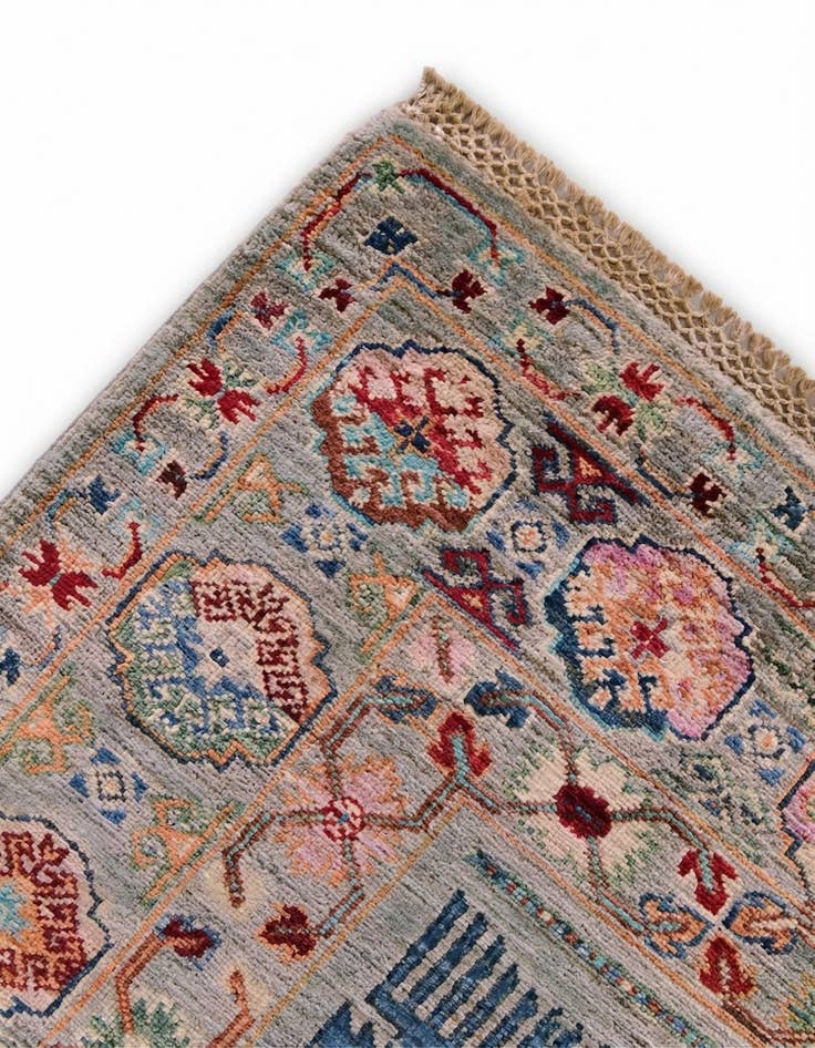 Detail image of 5' 1 x 6' 11 Hand Knotted Ariana Ziegler Rug
