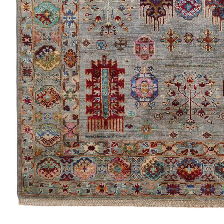 Detail image of 5' 1 x 6' 11 Hand Knotted Ariana Ziegler Rug
