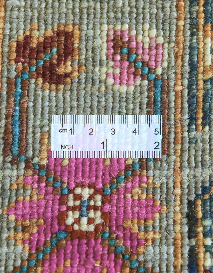 Detail image of 5' 1 x 6' 11 Hand Knotted Ariana Ziegler Rug