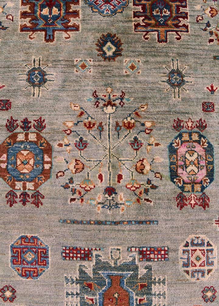 5' 1 x 6' 11 Hand Knotted Ariana Ziegler Rug