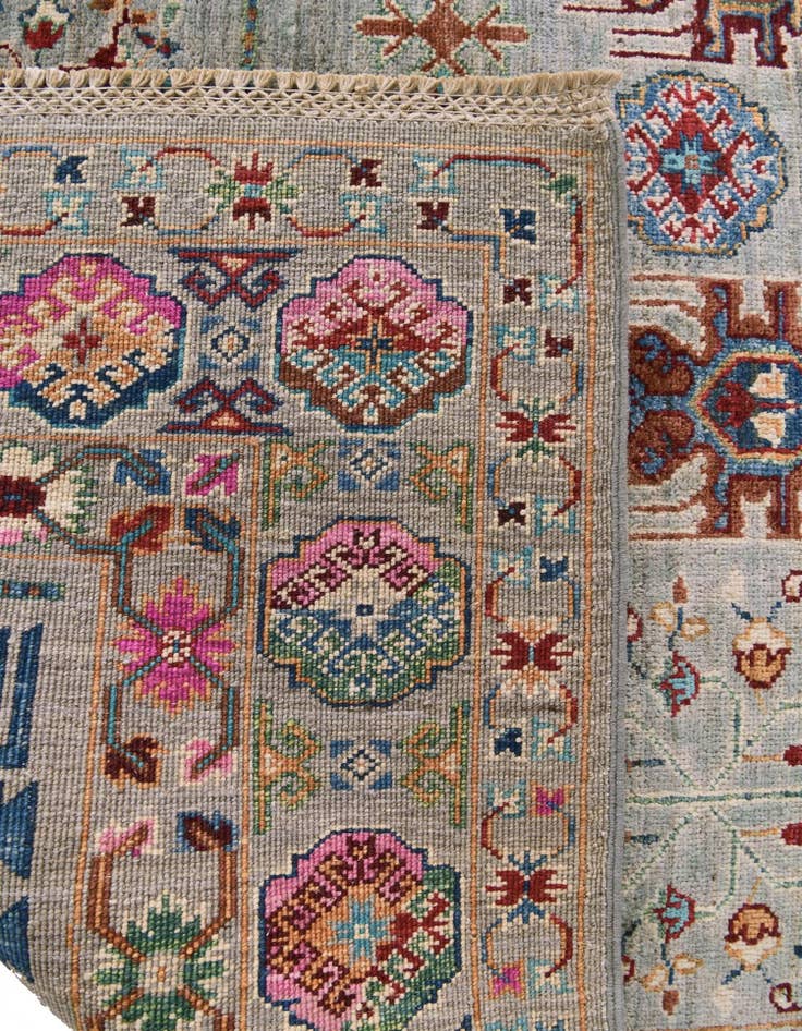 Detail image of 5' 1 x 6' 11 Hand Knotted Ariana Ziegler Rug