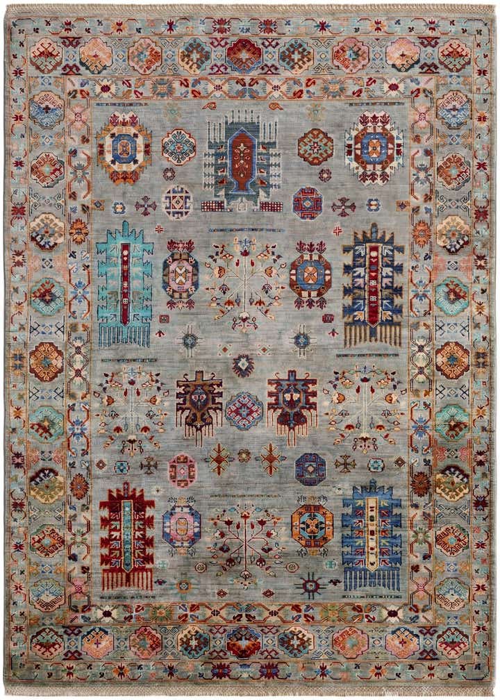5' 1 x 6' 11 Hand Knotted Ariana Ziegler Rug