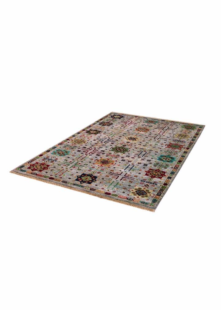 4' x 6' 2 Hand Knotted Ariana Ziegler Rug