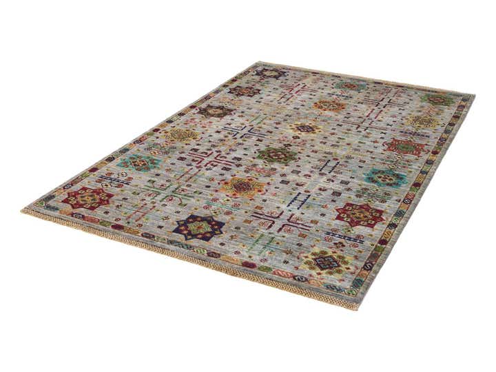 4' x 6' 2 Hand Knotted Ariana Ziegler Rug