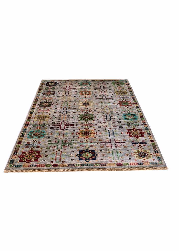 4' x 6' 2 Hand Knotted Ariana Ziegler Rug