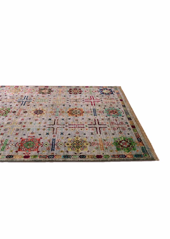 4' x 6' 2 Hand Knotted Ariana Ziegler Rug