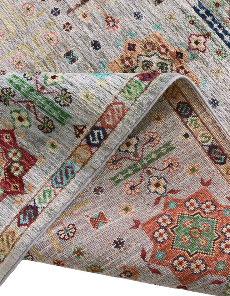 Detail image of 4' x 6' 2 Hand Knotted Ariana Ziegler Rug