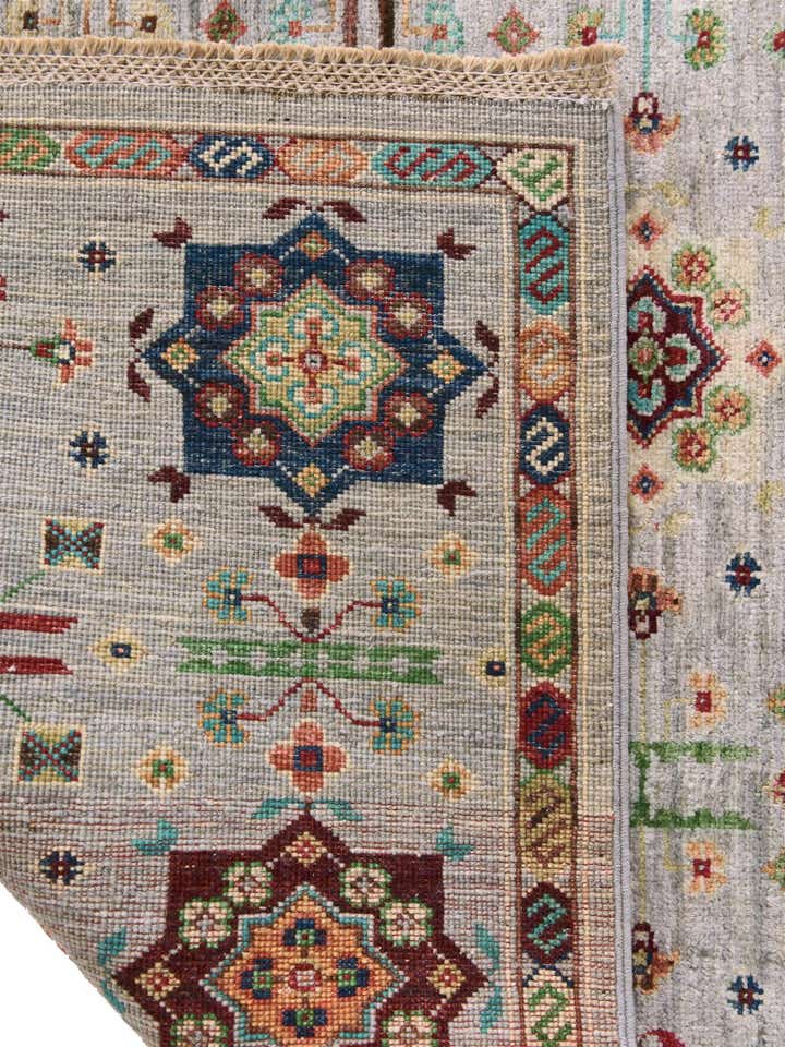 4' x 6' 2 Hand Knotted Ariana Ziegler Rug