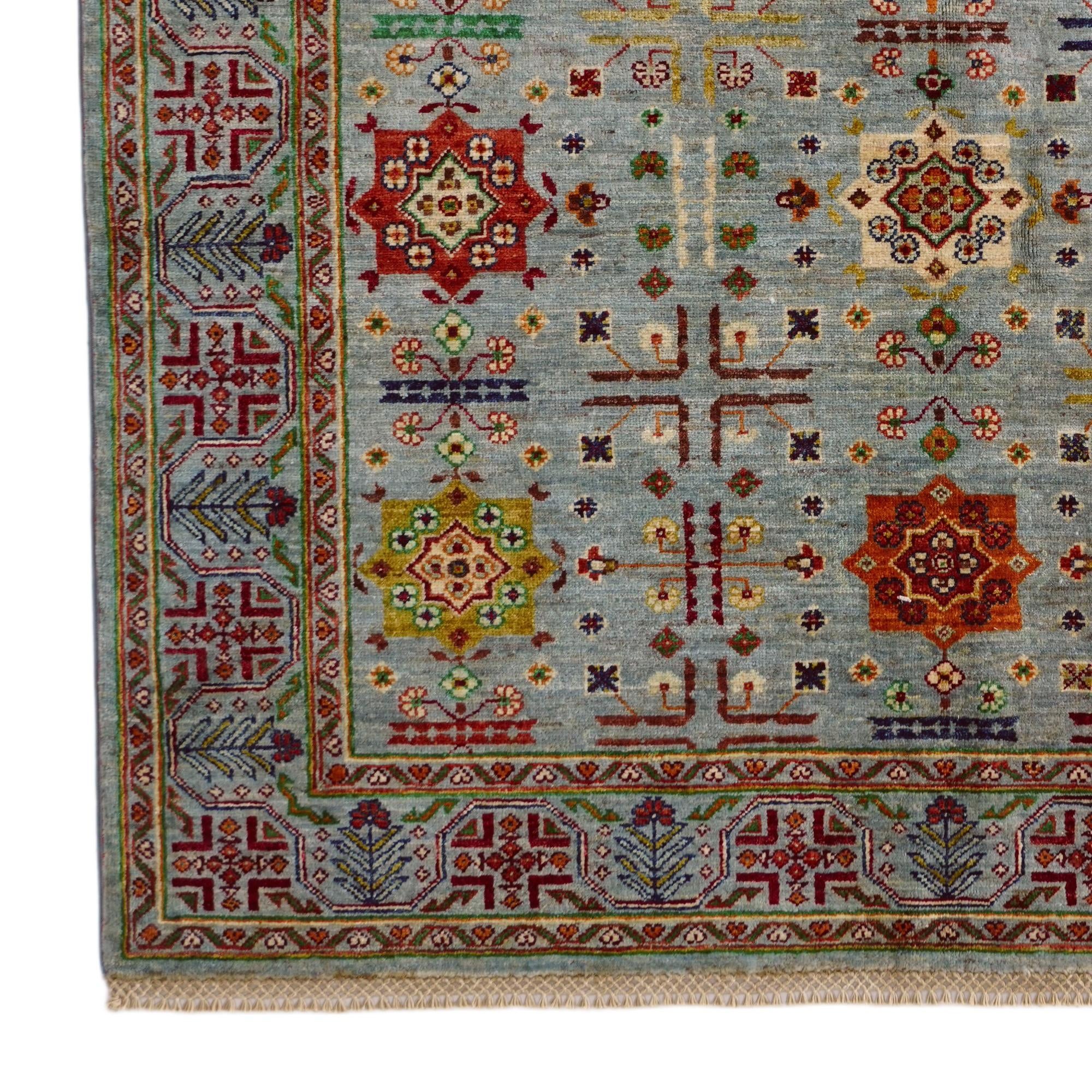 5' 1 x 6' 7 Hand Knotted Ariana Ziegler Rug