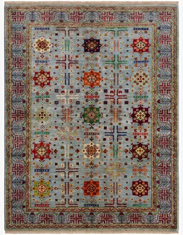 5' 1 x 6' 7 Hand Knotted Ariana Ziegler Rug