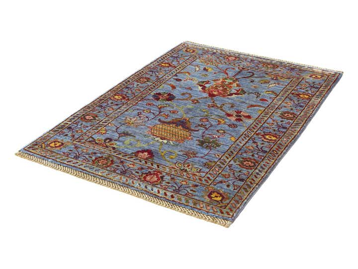 2' 9 x 4' Hand Knotted Ariana Ziegler Rug