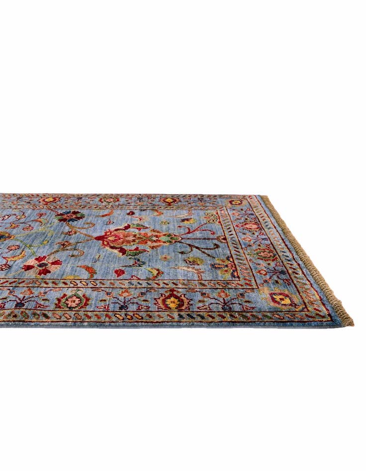 Detail image of 2' 9 x 4' Hand Knotted Ariana Ziegler Rug