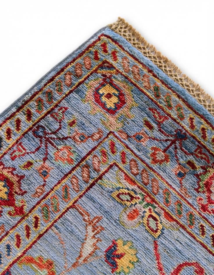 Detail image of 2' 9 x 4' Hand Knotted Ariana Ziegler Rug