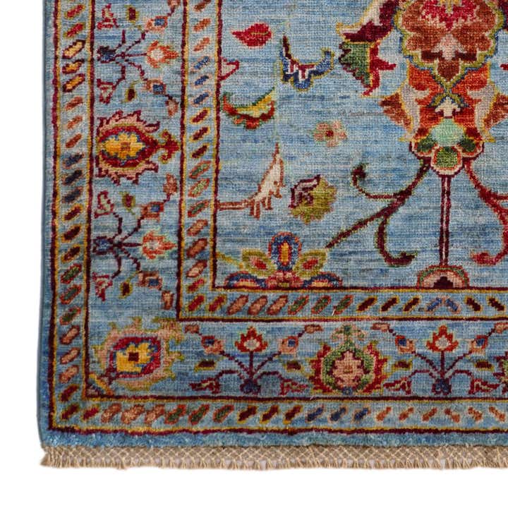 2' 9 x 4' Hand Knotted Ariana Ziegler Rug
