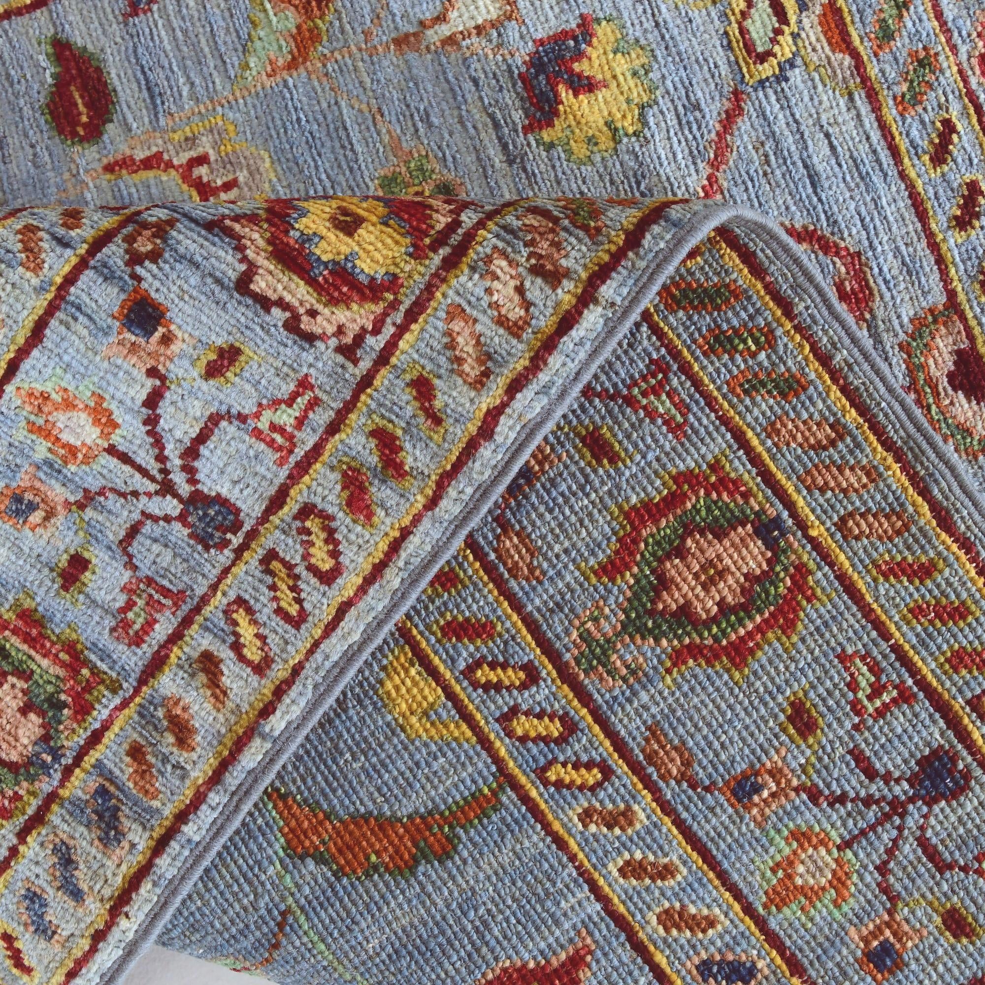 2' 9 x 4' Hand Knotted Ariana Ziegler Rug