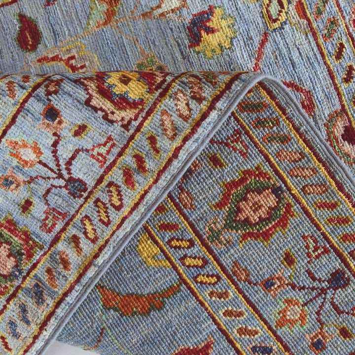 2' 9 x 4' Hand Knotted Ariana Ziegler Rug