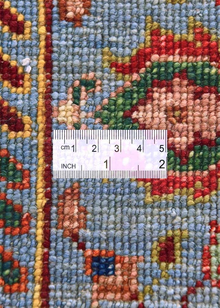 2' 9 x 4' Hand Knotted Ariana Ziegler Rug