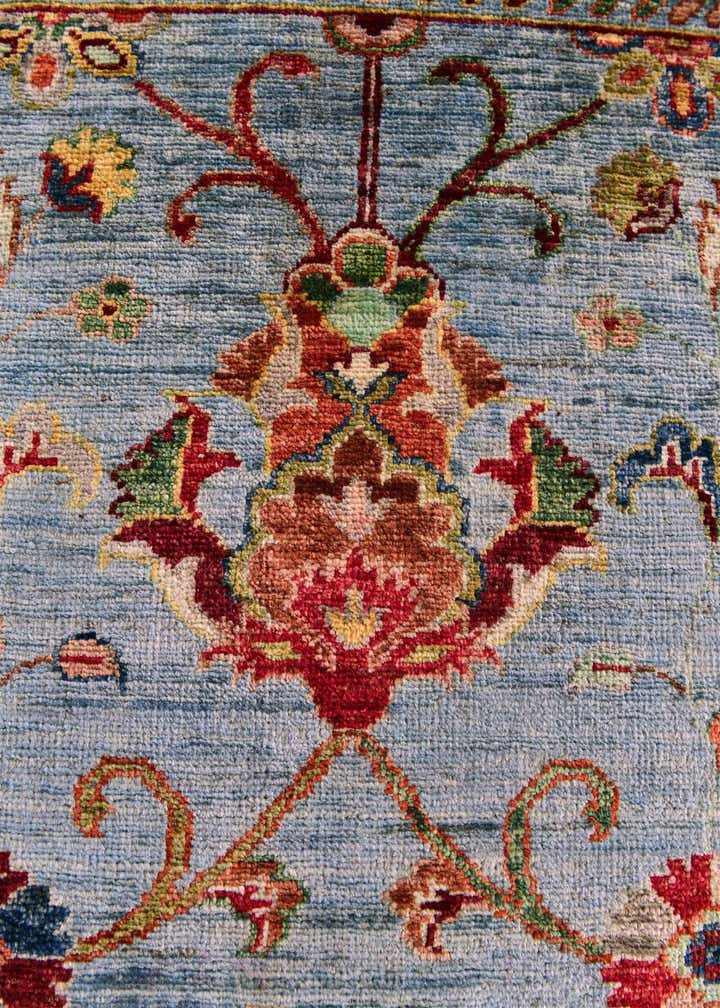 2' 9 x 4' Hand Knotted Ariana Ziegler Rug