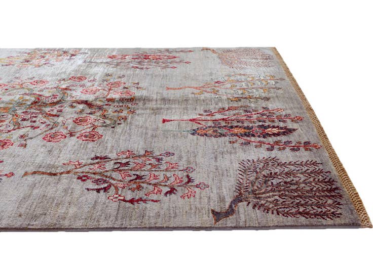 Detail image of 4' 11 x 6' 9 Hand Knotted Ariana Ziegler Rug