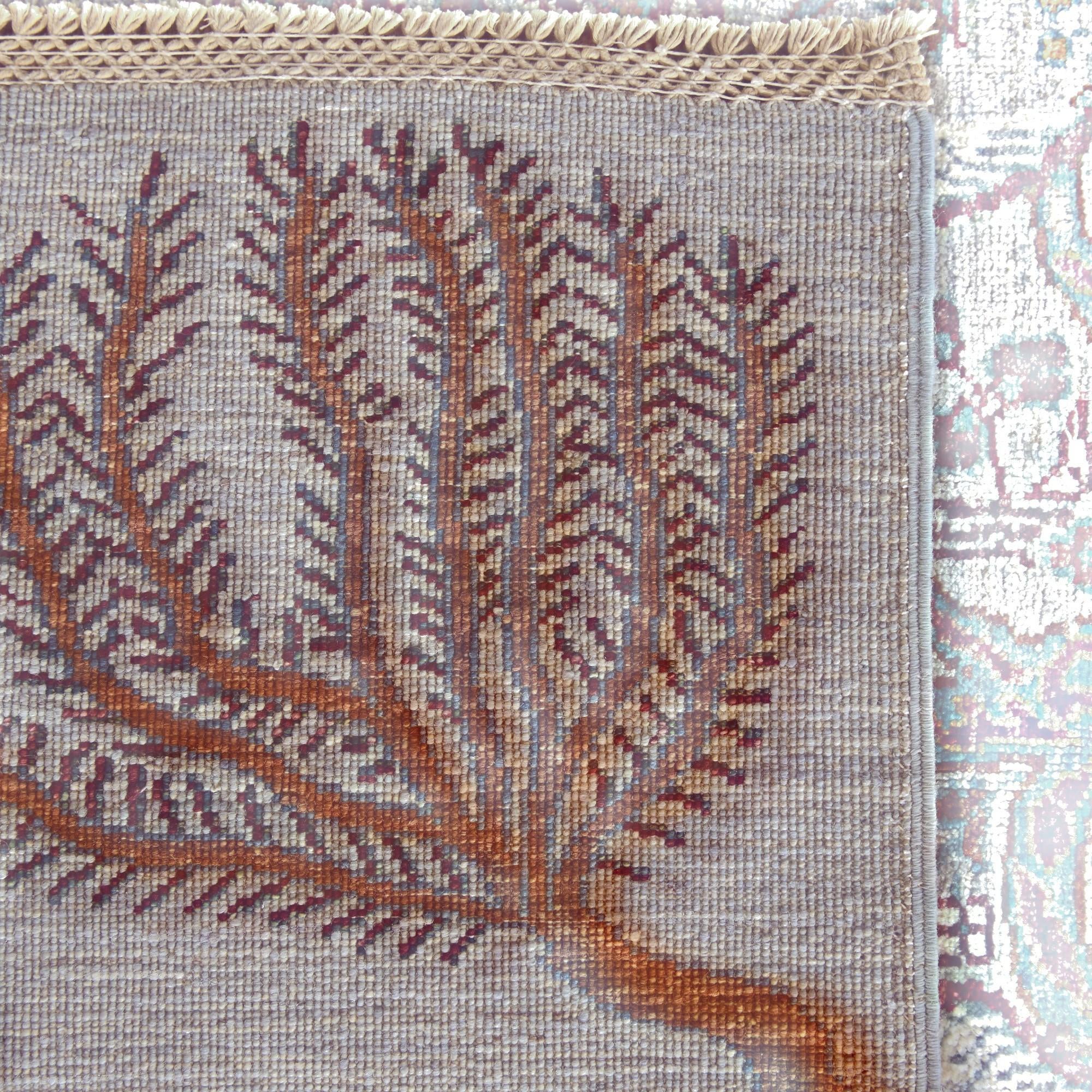 4' 11 x 6' 9 Hand Knotted Ariana Ziegler Rug
