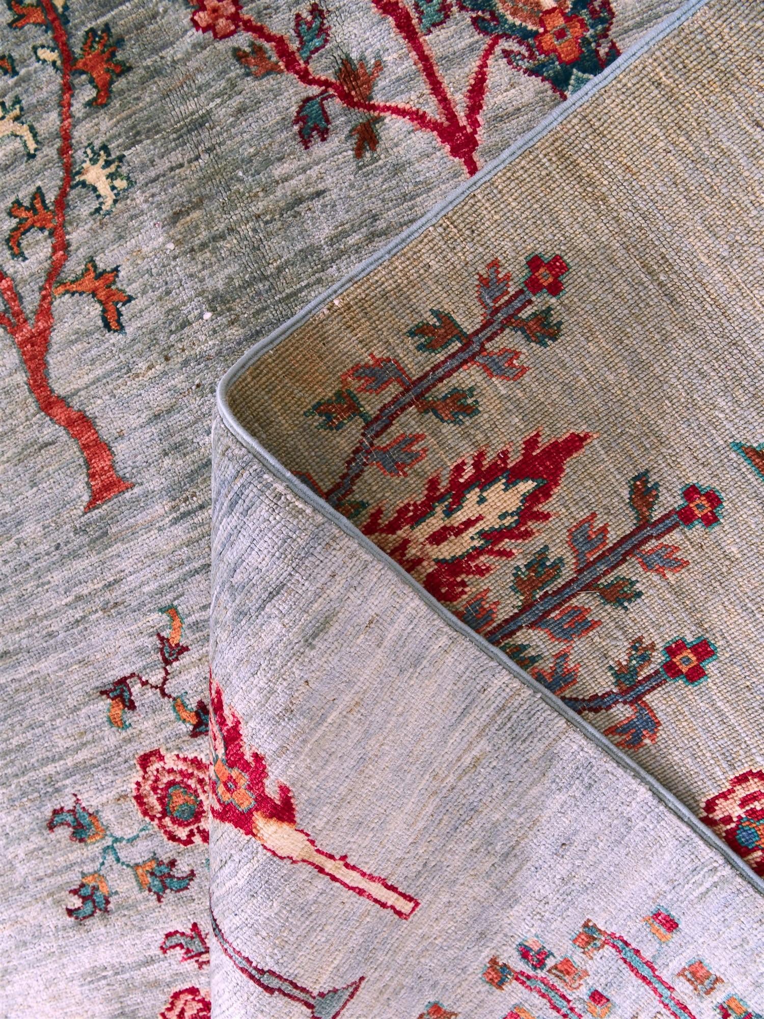 4' 11 x 6' 9 Hand Knotted Ariana Ziegler Rug