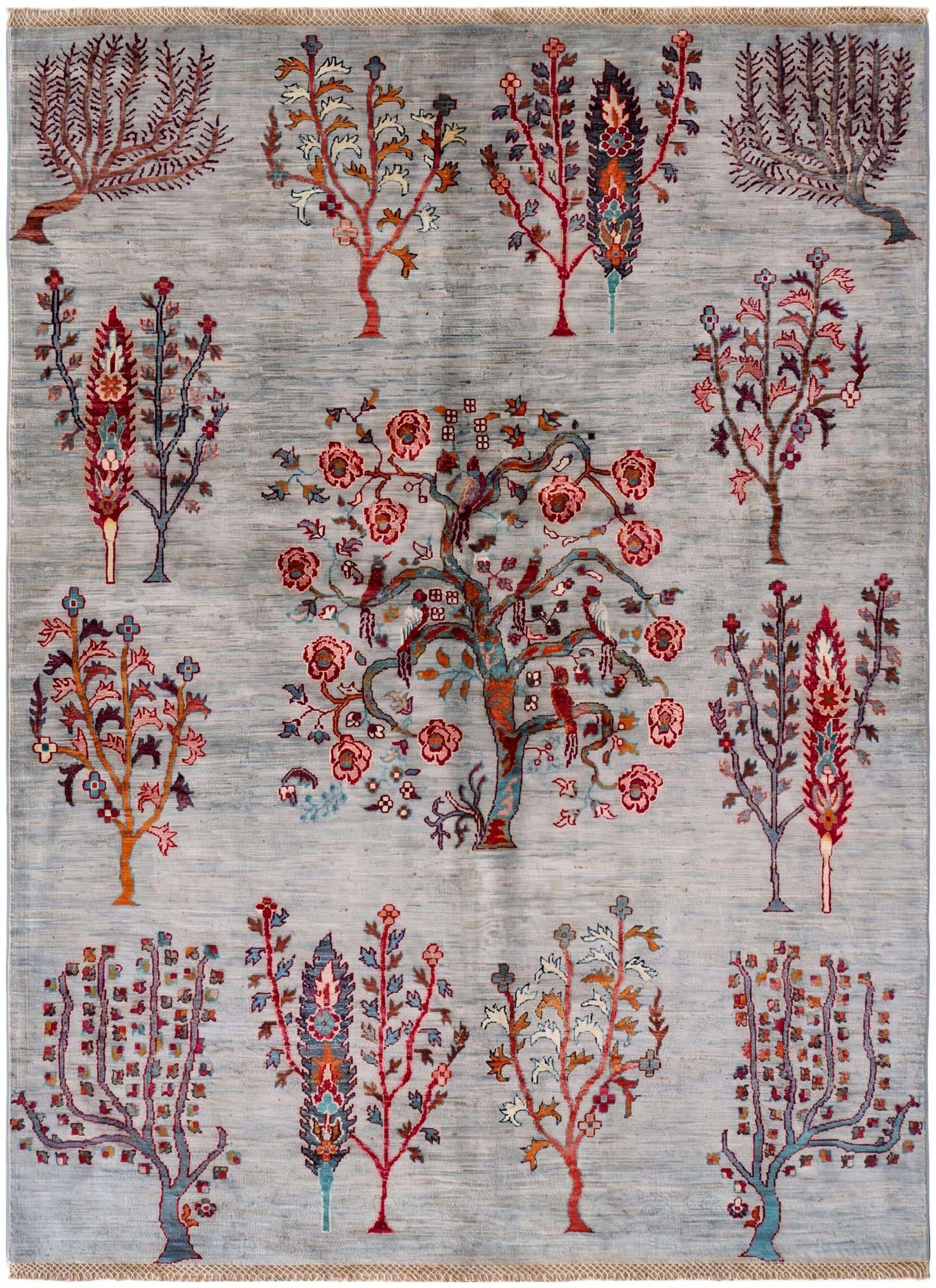 4' 11 x 6' 9 Hand Knotted Ariana Ziegler Rug
